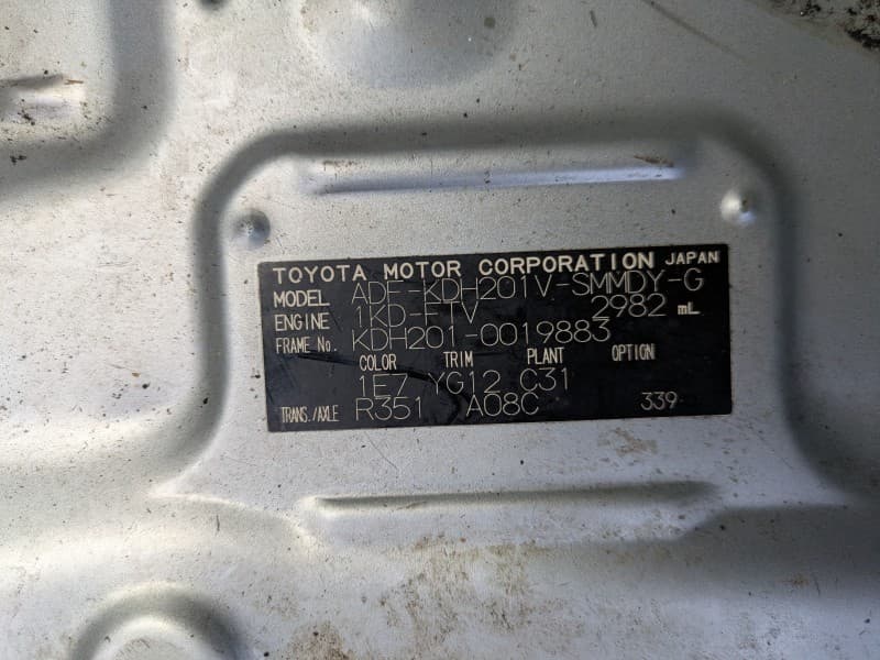 TOYOTA HIACE 2008 3 thumbnail 12