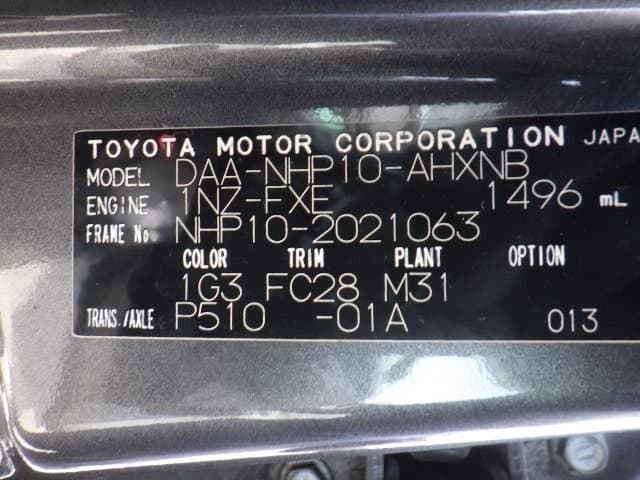 TOYOTA AQUA 2012 2 thumbnail 18