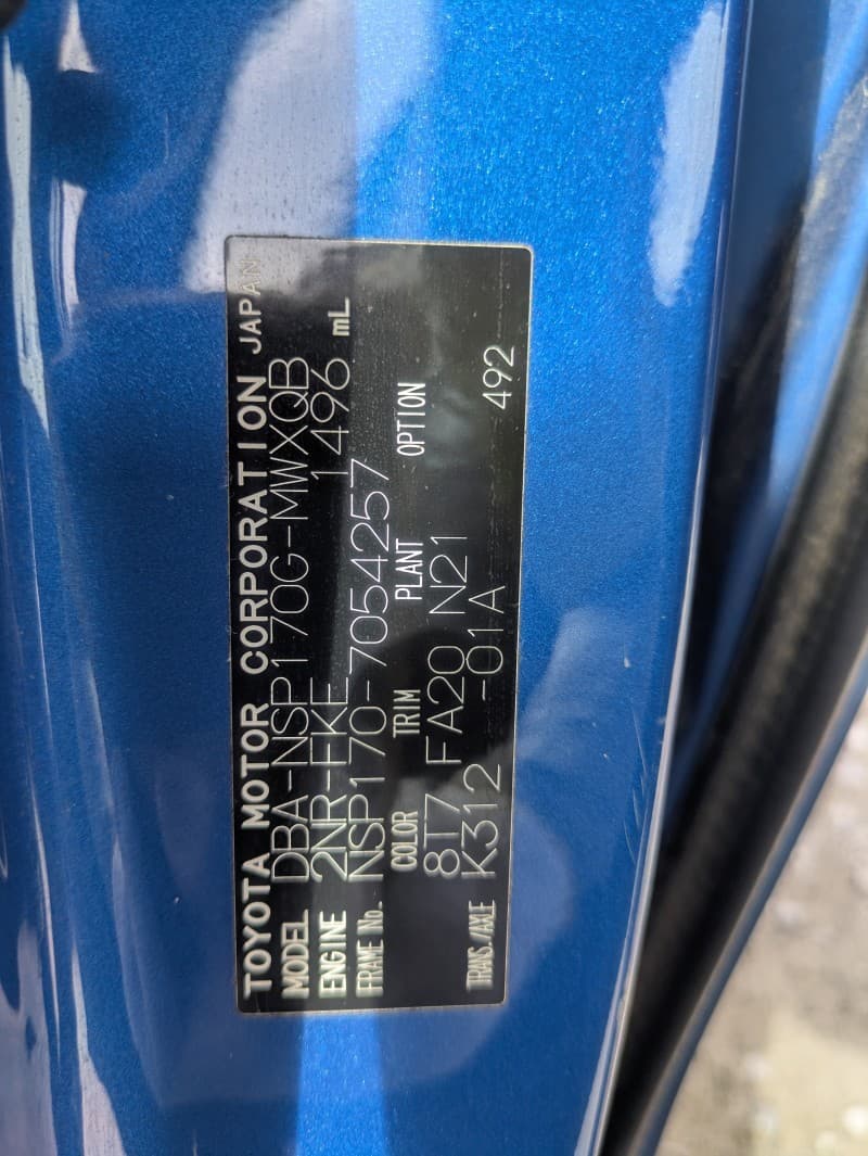 TOYOTA SIENTA 2016 7 thumbnail 16